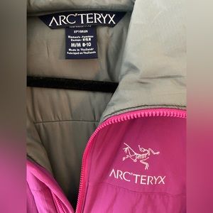 Arc’Teryx Magenta Down Jacket